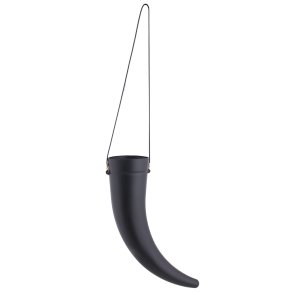 Viking Drikkehorn sort