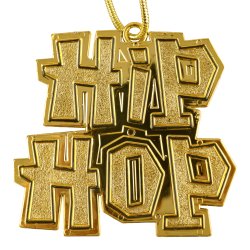 Halsband Hiphop guld