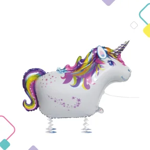 Enhjrning Airwalker ballon