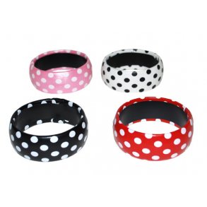 Armbnd 50ér stil med prikker 
