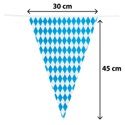 Oktoberfest flagggirlang XL