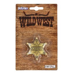 Sheriffstjerne i Metal