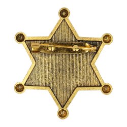 Sheriffstjerne i Metal