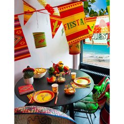 Mexicansk FIESTA tallerken 23cm