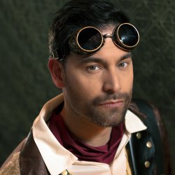 Steampunk Partyglas�gon