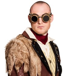 Svarta Party Glasses - Cyberpunk