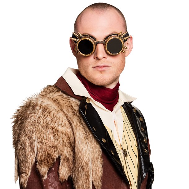 Svarta Party Glasses - Cyberpunk