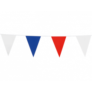 Flagbanner Rd-Hvid-Bl