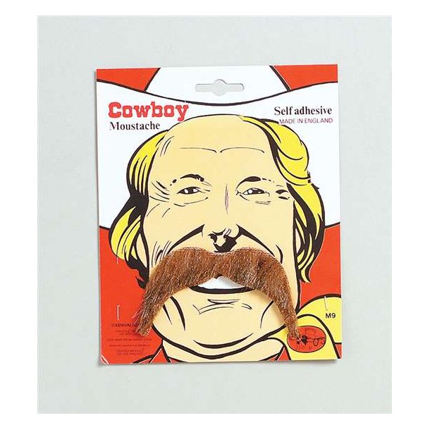 Cowboy moustache