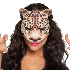 Leopard Halvmaske