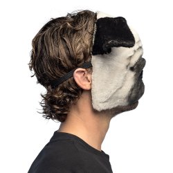 Mops Plush halvmask