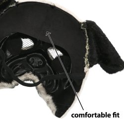 Mops Plush halvmask