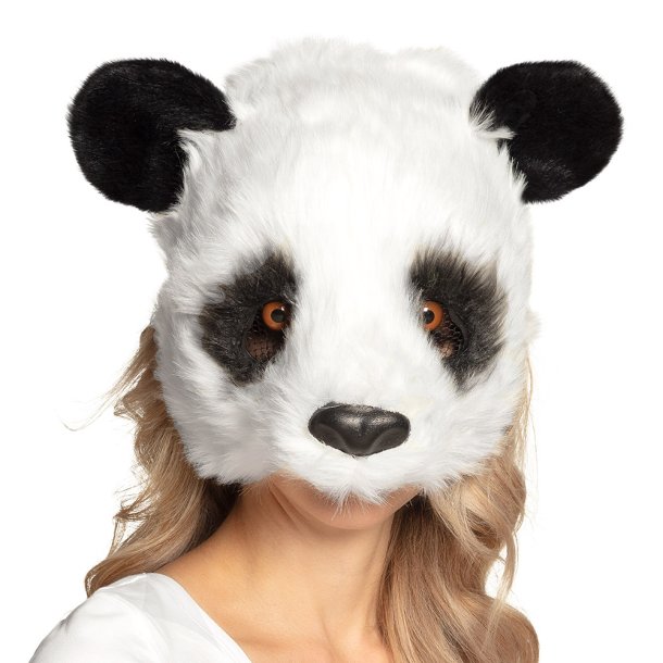 Panda Halvmaske Plys