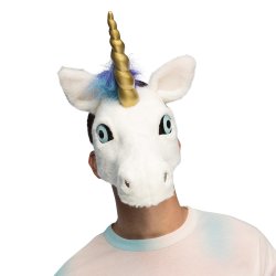 Enh�rning Plush halvmask 