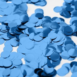 Konfetti rund metallic - bl 