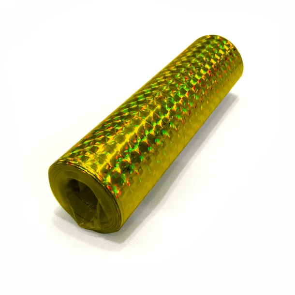 Serpentiner Guld Holografisk