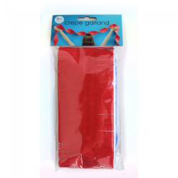 Garland crepe RD-VITT-BLT 6 mtr