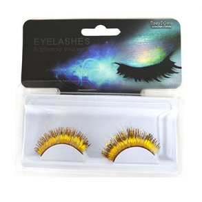 jenvipper st med lang vipper i Guld