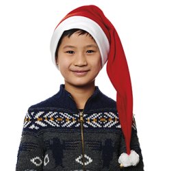 Nissehue i filt - Lang med bjlder