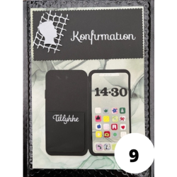 Sangskjuler til drenge konfirmation - HOMEMADE