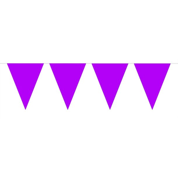 Mini Flagbanner i Lilla