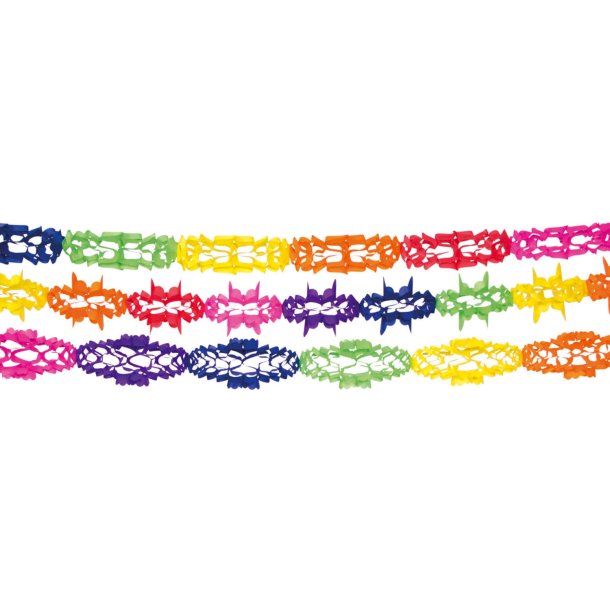 Guirlande Multifarvet 4m