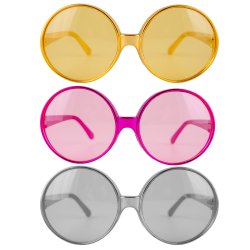 Disco glasgon i pink