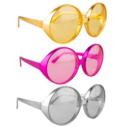 Disco glasgon i pink