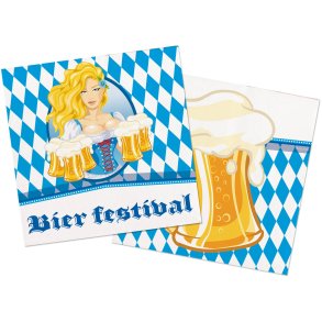 Oktober bier festival servietter