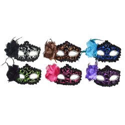 jenmaske,  Blondemnstret med Blomst