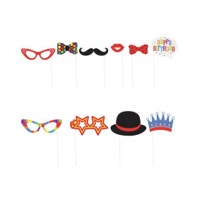 Foto rekvisitter 10 stk 