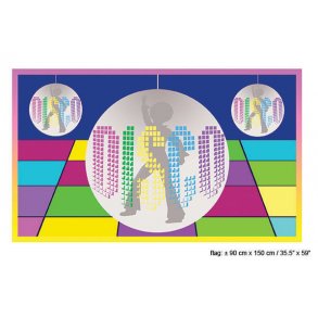 Disco Flag 90x145 cm