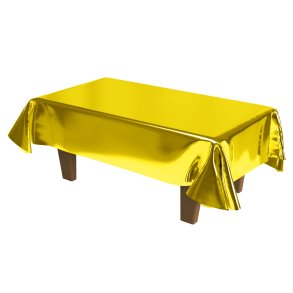 Dug i guld plast 136x270 