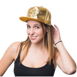Dollar Cap med bling