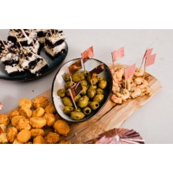 Trtflagga i rosaguld