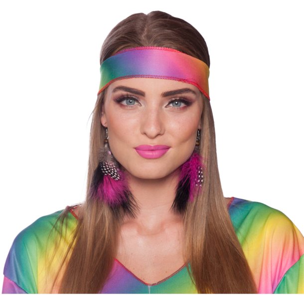Hippie reringe med fjer