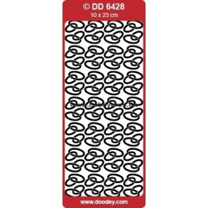 Stickers med 56 x dobbeltringe