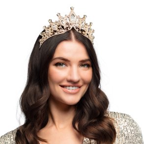 Metal diadem Royal lady