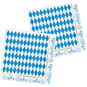 Oktoberfest Servietter 33x33 20 stk