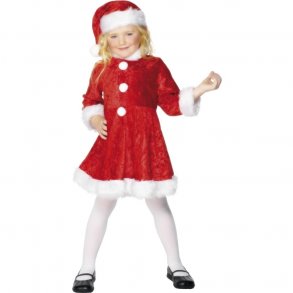 Julekjole mini miss santa