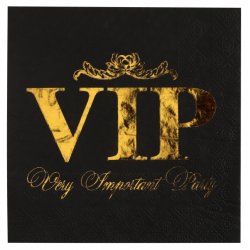 VIP krone servietter