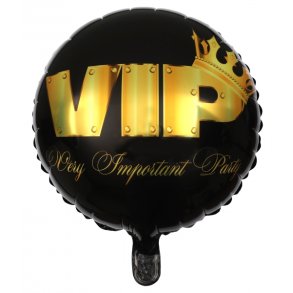 VIP kronfolieballong