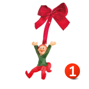 Bramming nisse broche G-1