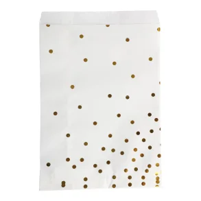 Slikposer med guldprikker 8stk