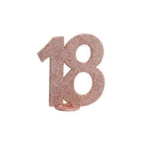 Nummer figur 18 rosguld