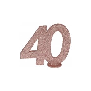 Nummer figur 40 rosguld