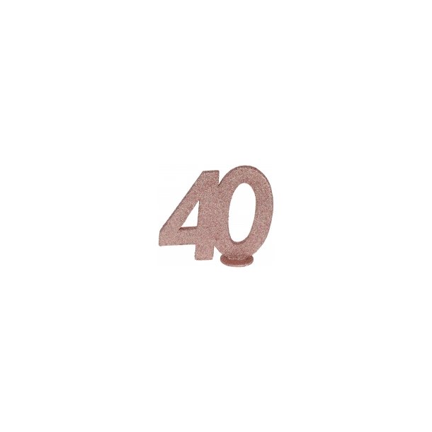 Tal figur 40 rosegold