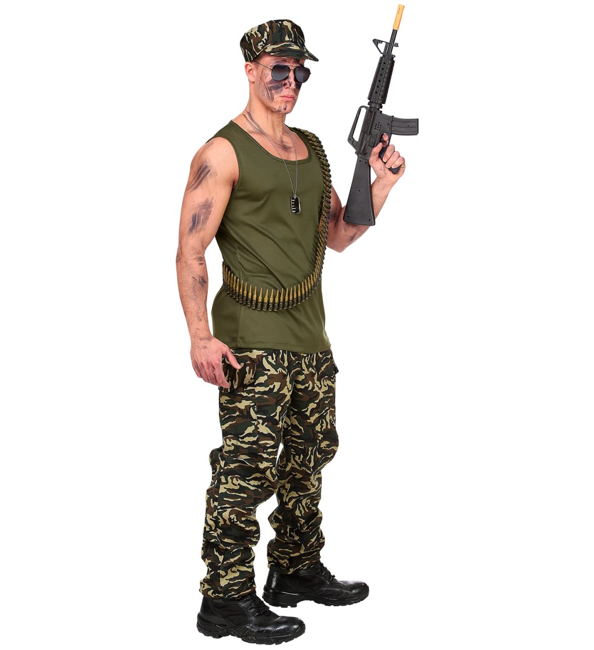 Ensomhed Undvigende Skal Militær kostume til Mænd | Køb militær kostume mand her!