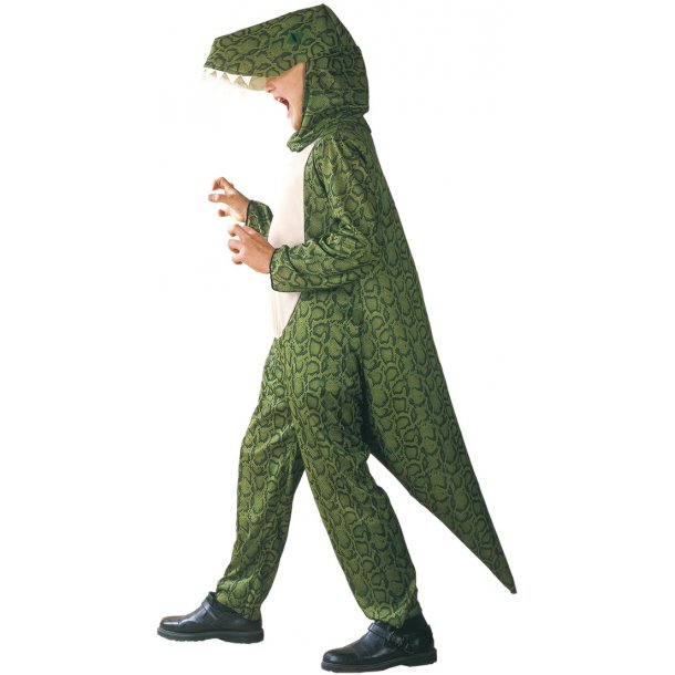 Dinosaur kostume til brn