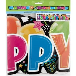 Happy Birthday gigant banderoll